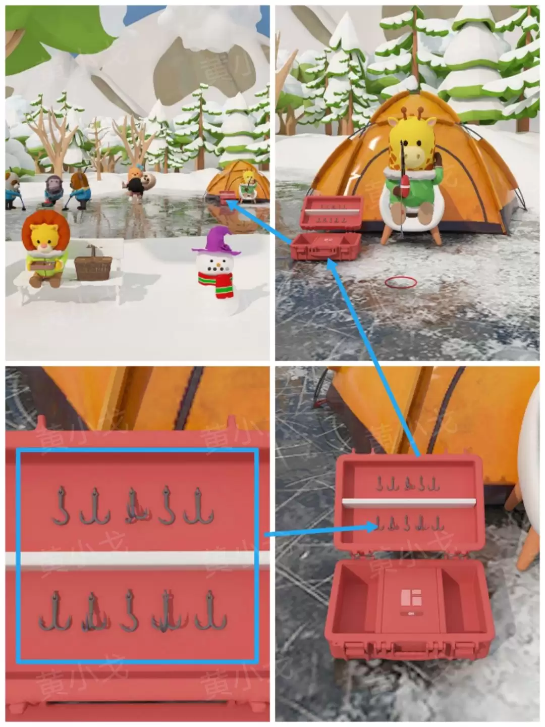 Escape Room:Snowy Park密室逃脱:雪中的公园攻略(二)