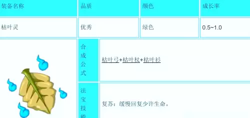造梦西游3法宝怎么合成-造梦西游3法宝合成公式汇总