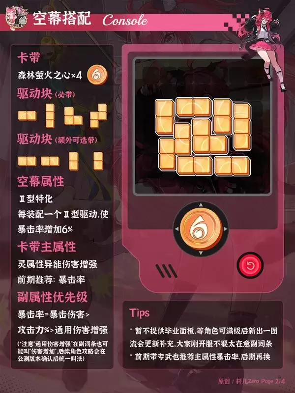 异环娜娜莉培养一图流