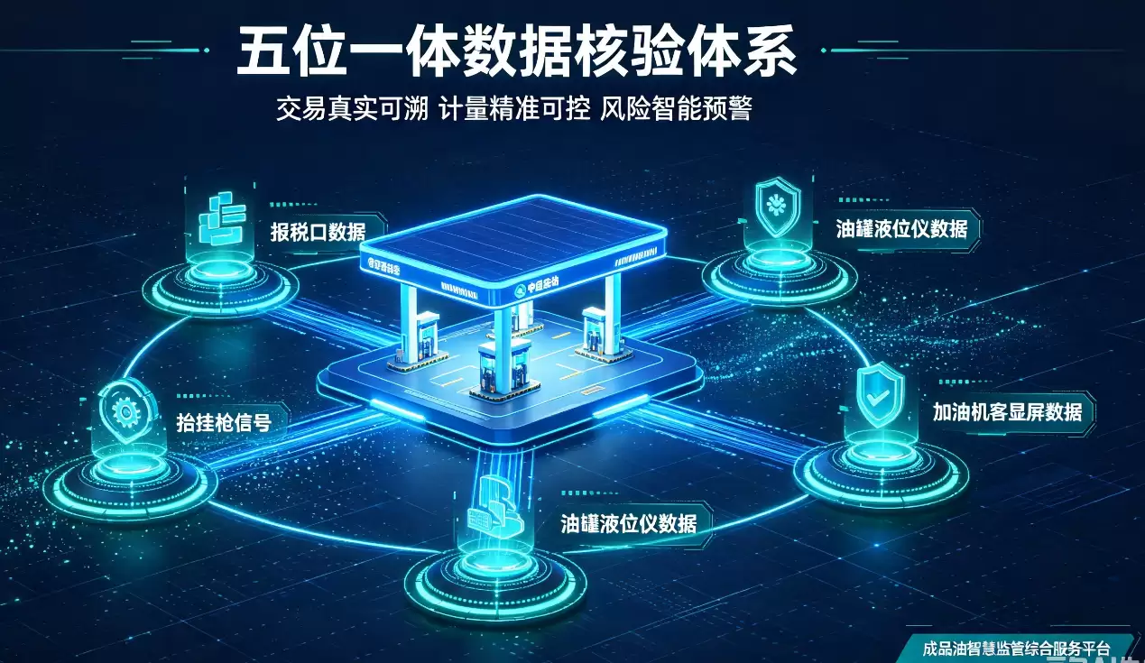 成品油智慧监管系统综合服务智慧监管平台解决方案（五位一体）三