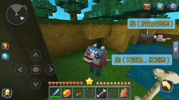 迷你世界里如何驯服狼