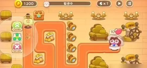 保卫萝卜4阿波尼克号第3关满星攻略1