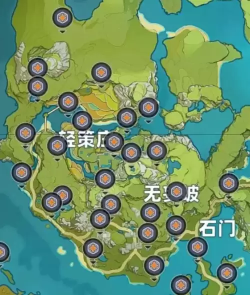 原神璃月区域岩神瞳位置大全2 原神璃月区域岩神瞳位置大全2