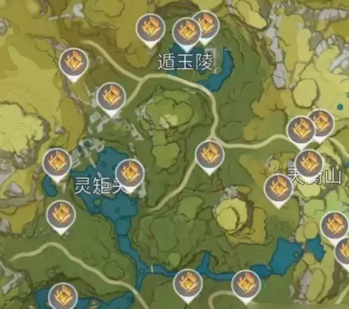 原神璃月区域岩神瞳位置大全8 原神璃月区域岩神瞳位置大全8