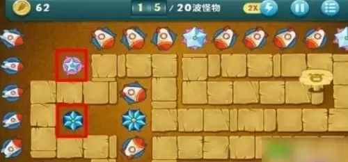 保卫萝卜沙漠第12关完美通关攻略5 保卫萝卜沙漠第12关完美通关攻略5