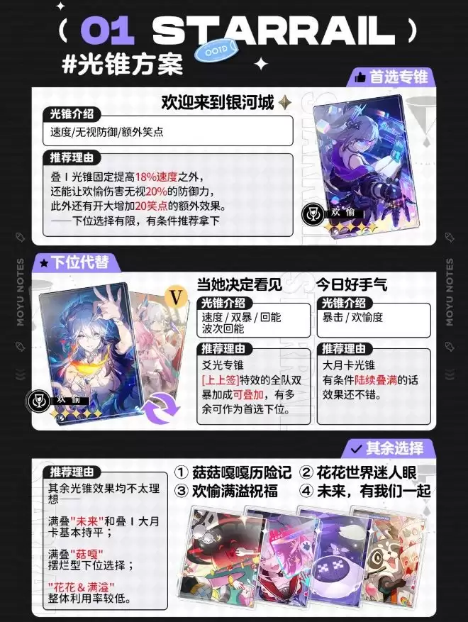 崩坏星穹铁道银狼LV.999光锥推荐