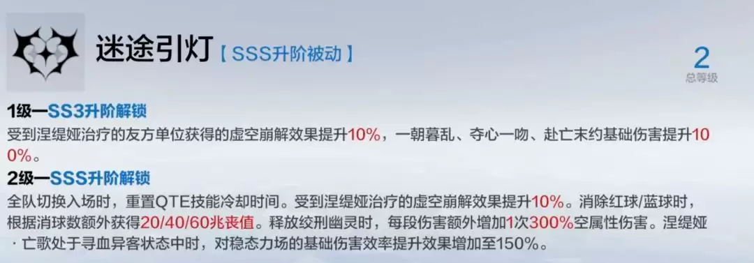《战双帕弥什》涅缇娅·亡歌升阶收益详解
