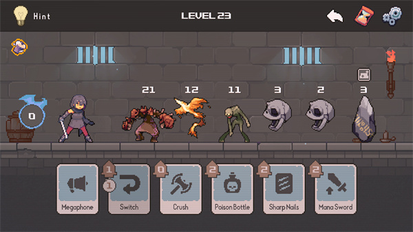 Lethal Dungeon谜题23解法攻略分享