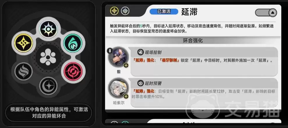 异环手游异能环合系统详细说明异环手游异环元素反应效果与机制解析