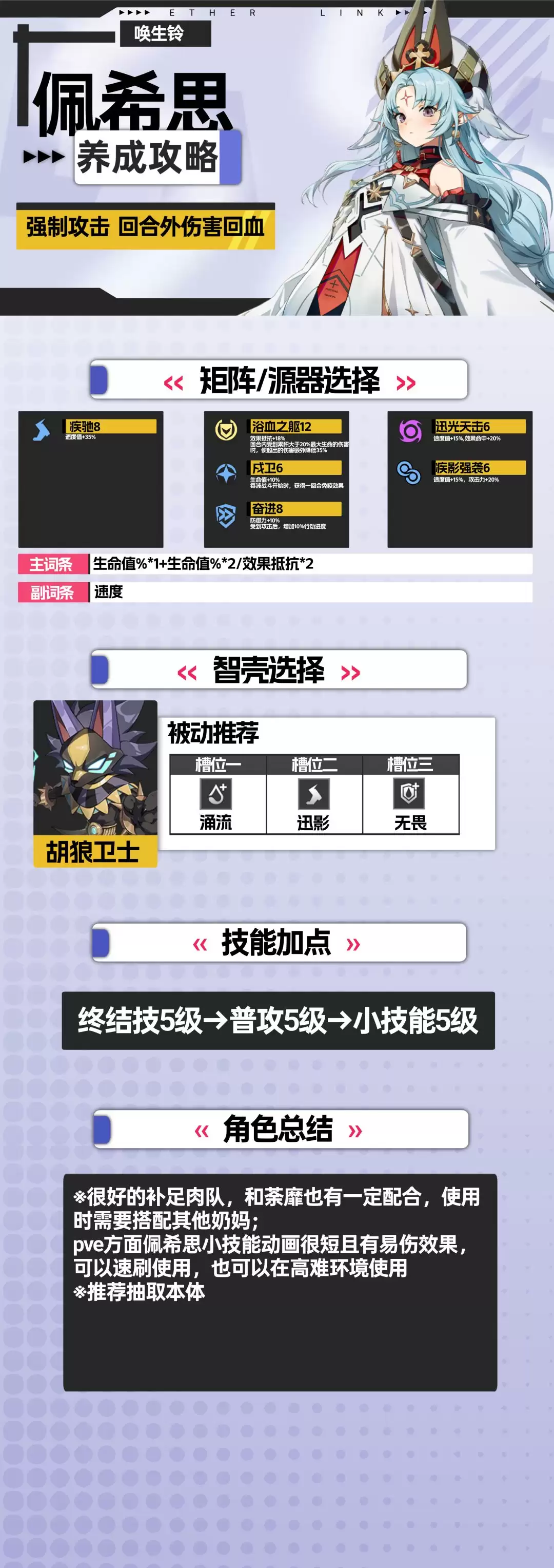 《伊瑟》佩希思玩法攻略