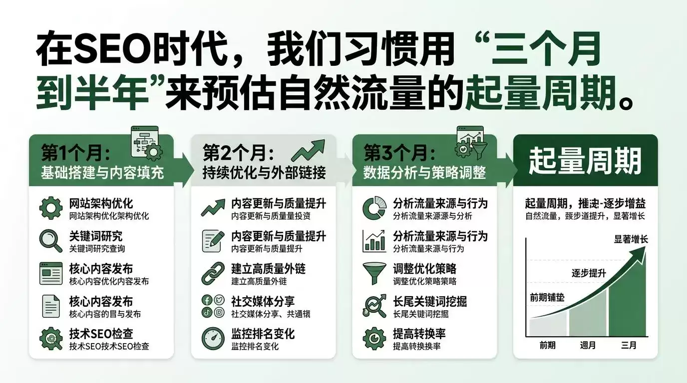 在SEO时代，我们习惯用“三个月