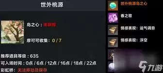 命运方舟如何获取世外桃源岛之心