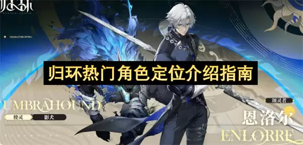归环热门角色定位说明指南