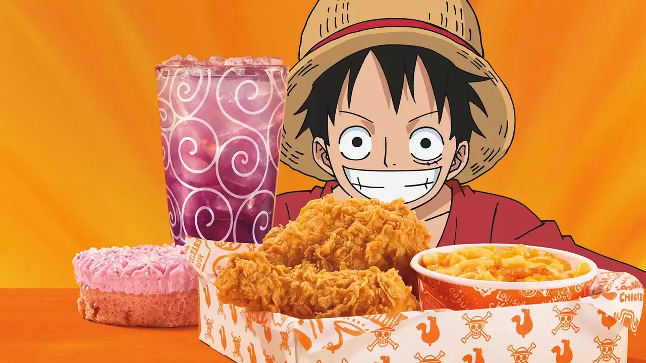 Popeyes与《One Piece》联名便当盒在eBay上已被转卖至数百美元