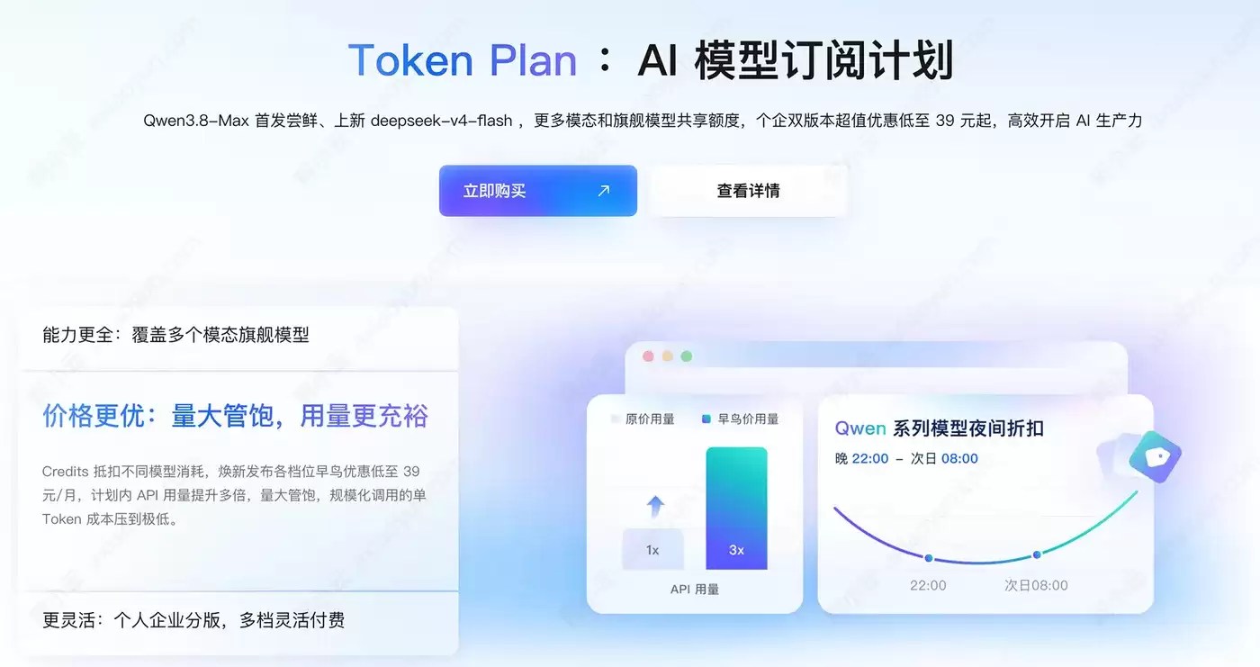 阿里云TokenPlan模型订阅计划.jpg