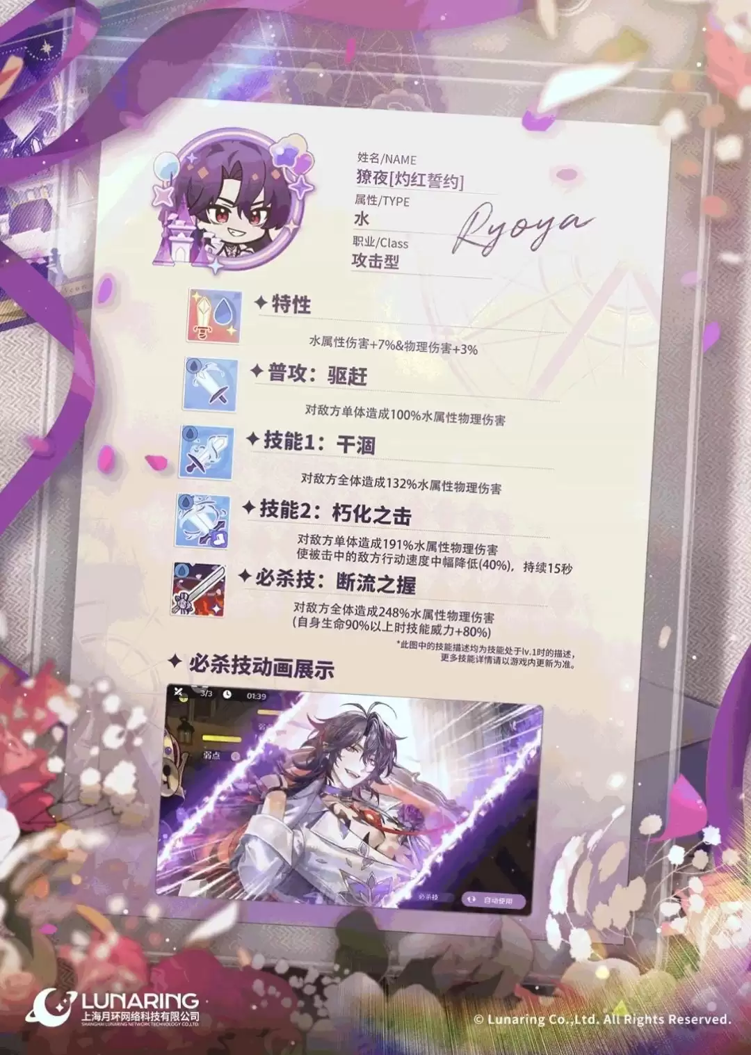 《欢迎来到梦乐园》獠夜角色强度解析