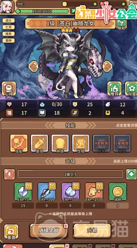 幻想少女公会爬塔配置推荐幻想少女公会高层数通关阵容搭配指南