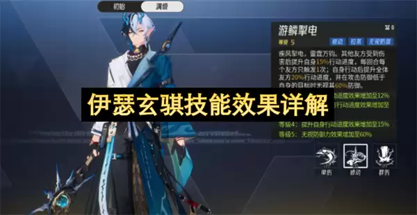 伊瑟玄骐技能效果详细说明