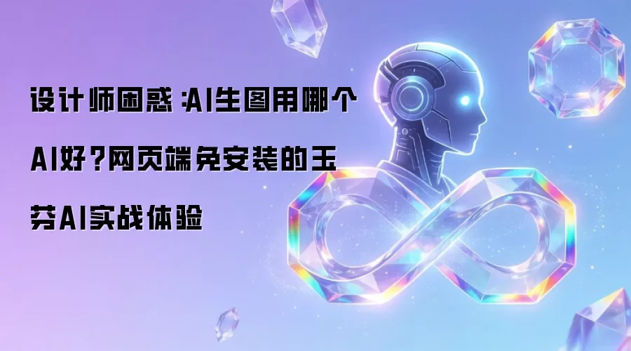 设计师困惑：AI生图用哪个AI好？网页端免安装的玉芬AI实战体验