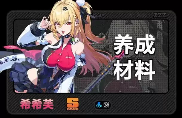 《绝区零》2.7版本希希芙养成材料汇总-希希芙成长材料详细说明