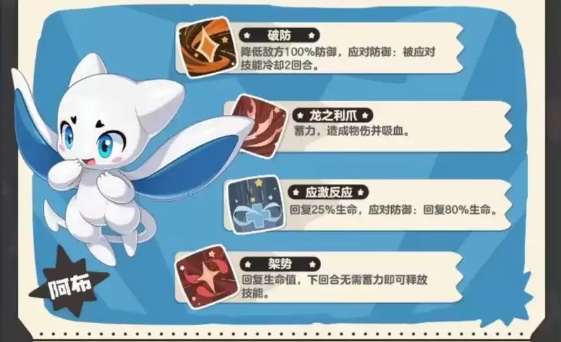 《洛克王国世界》阿布进化路线-阿布进化等级与配招解析