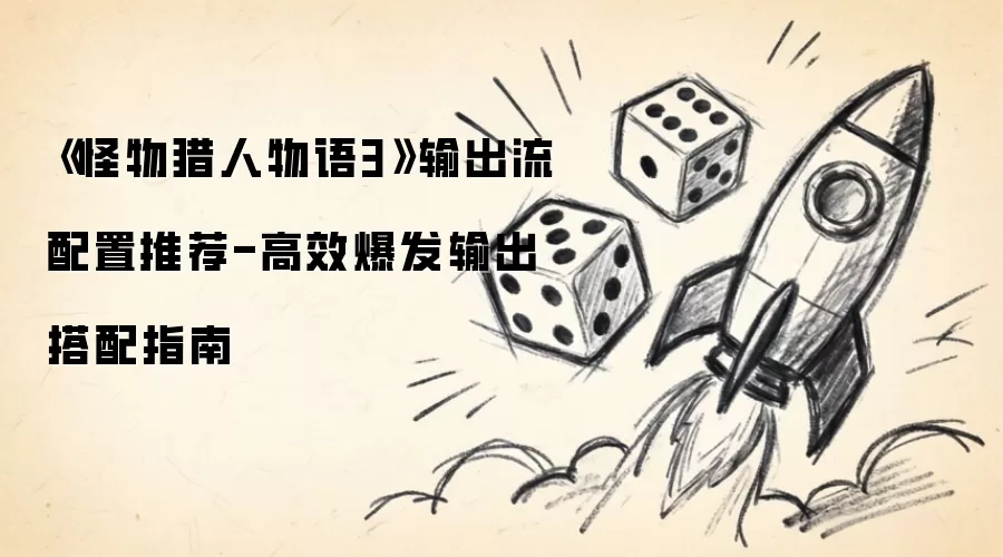 《怪物猎人物语3》输出流配置推荐-高效爆发输出搭配指南