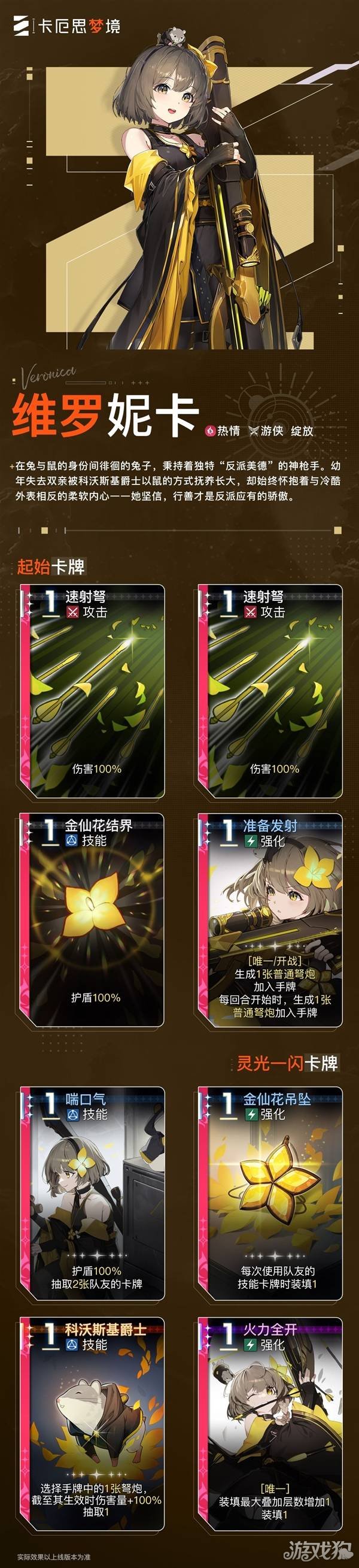 卡厄思梦境维罗妮卡技能介绍 维罗妮卡如何样