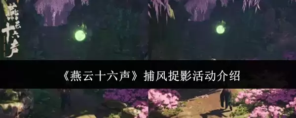 《燕云十六声》捕风捉影活动说明