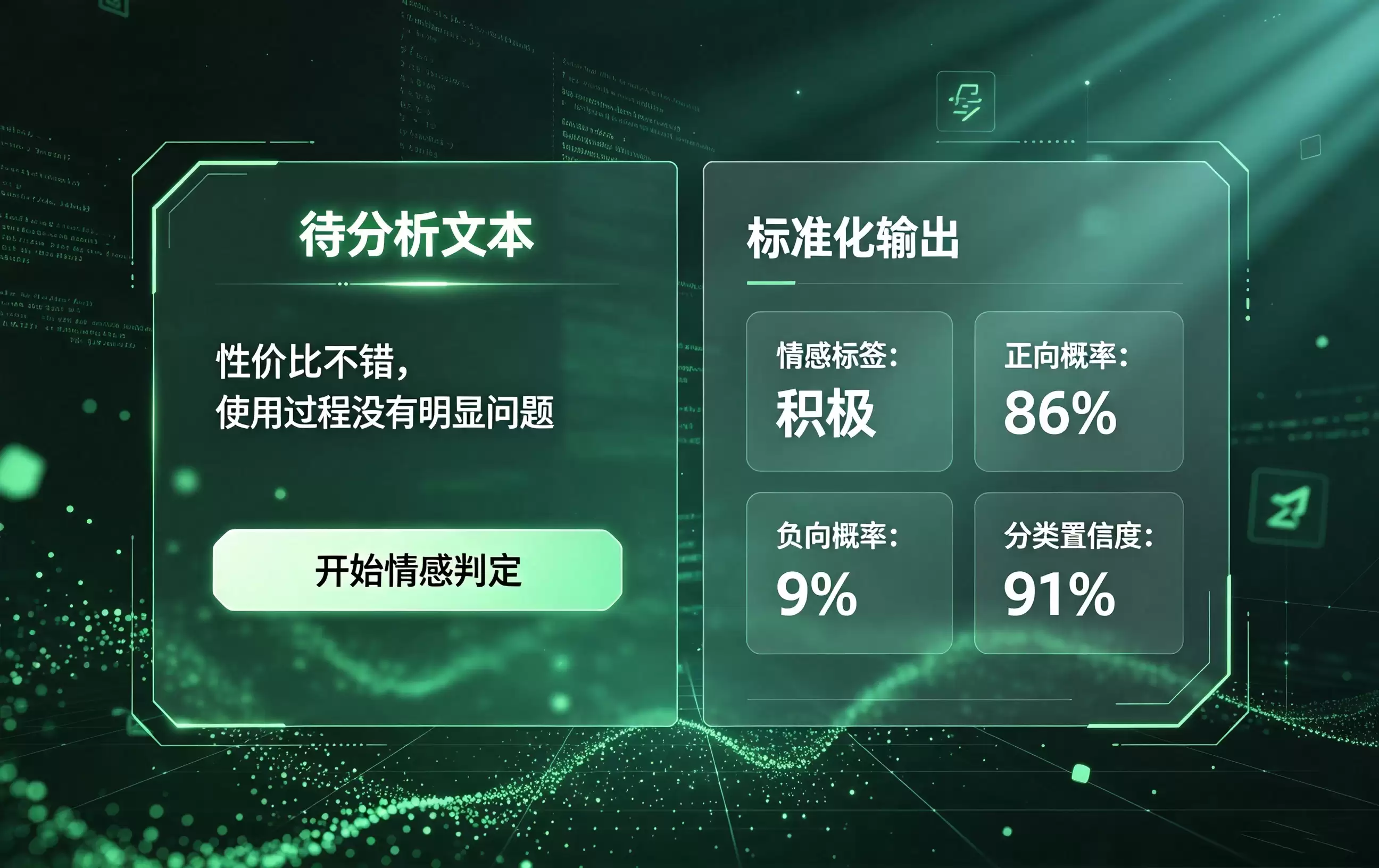 文本态度分析-语句情感判定-内容倾向研判API接口说明