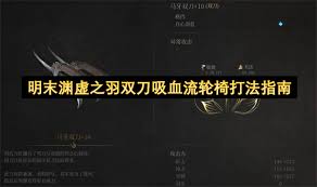 明末渊虚之羽等长双刀怎么获得-明末渊虚之羽等长双刀获取做法介绍