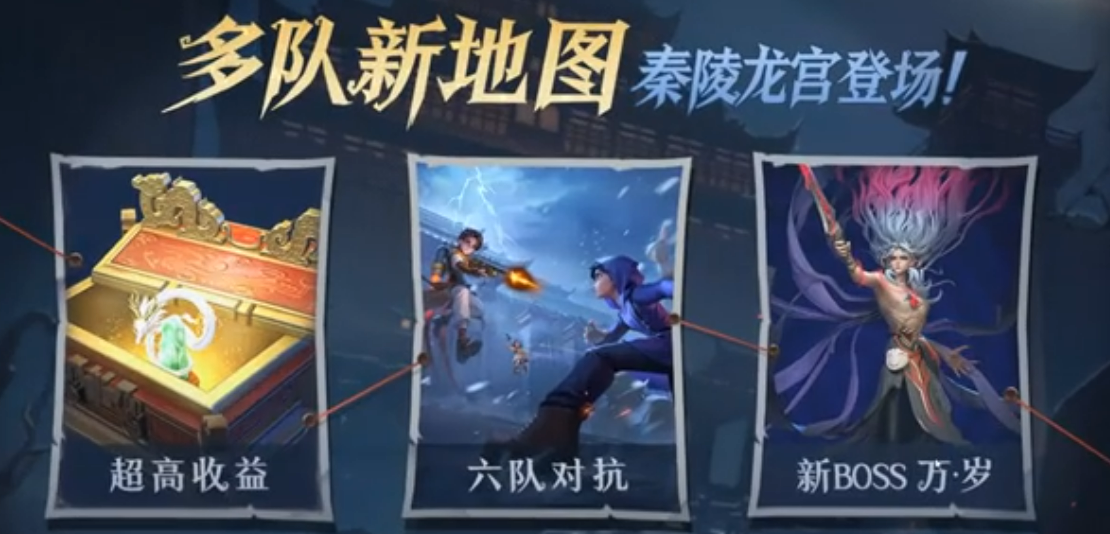 《超自然行动组》泰陵龙宫六队对抗模式玩法说明