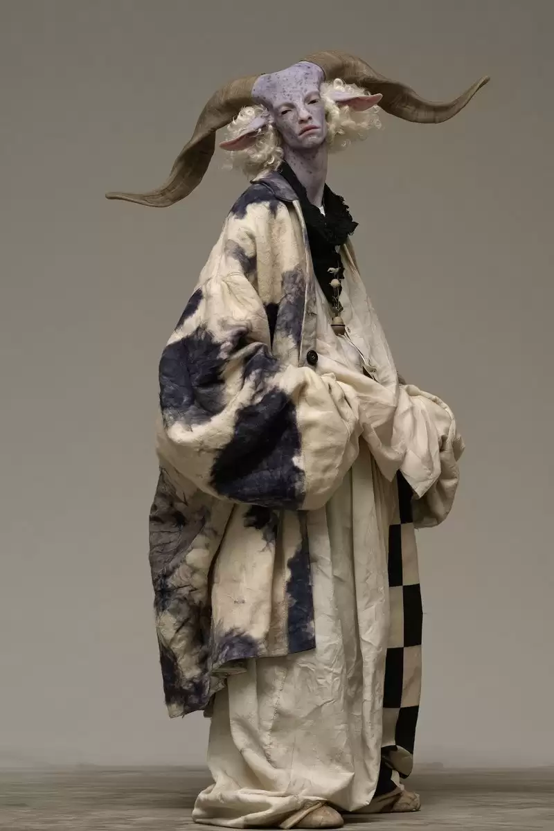 奇幻羊角牧神高级定制肖像