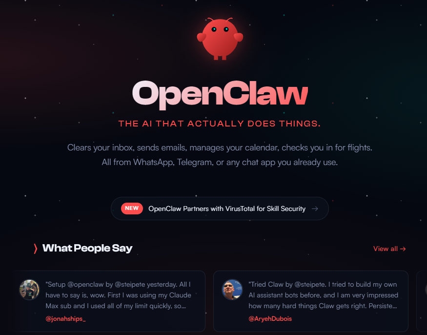 openclaw小龙虾爆火原因