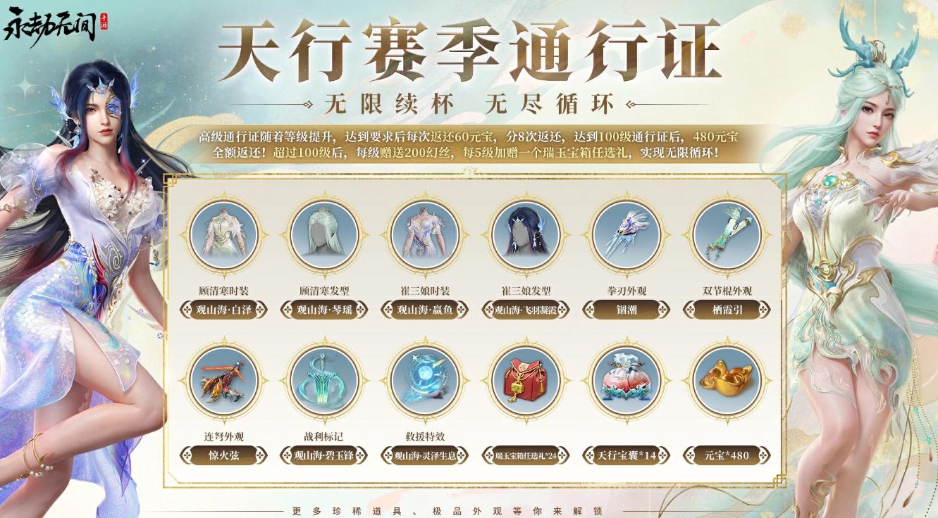 永劫无间天行赛季通行证价格 永劫无间天行赛季通行证全奖励汇总