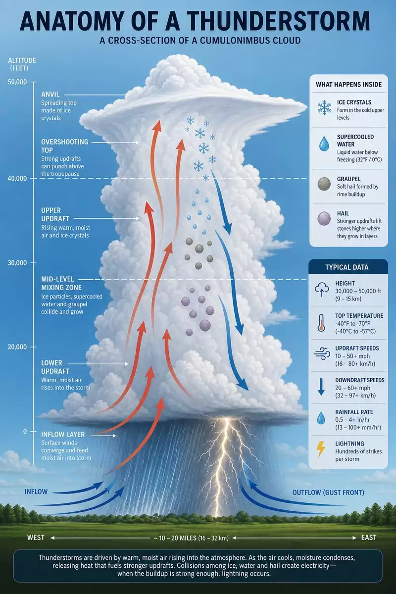 雷暴解剖与摄影