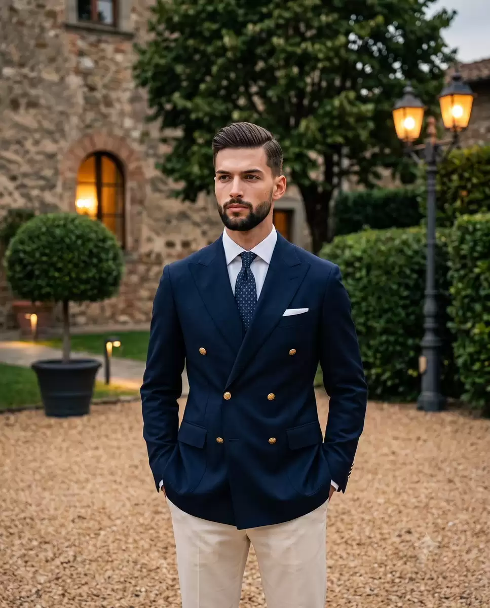 Elegant Men's Twilight Editorial