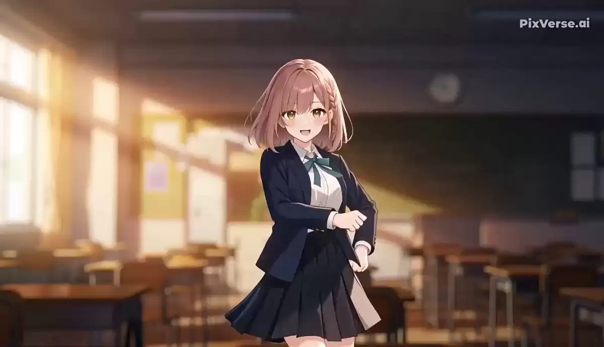 J-Pop Idol Classroom Dance Sequence