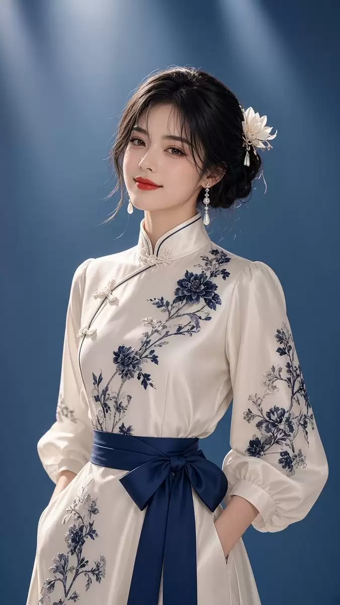 New Chinese-Style Editorial Portrait