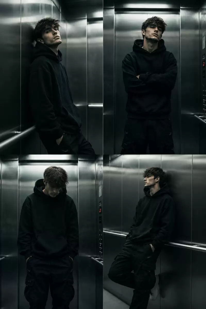 Urban Realism Elevator Portrait