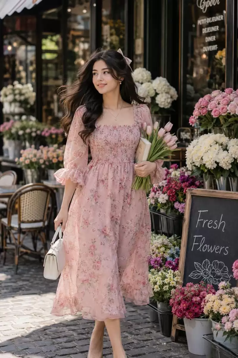 Elegant European Cafe Lifestyle