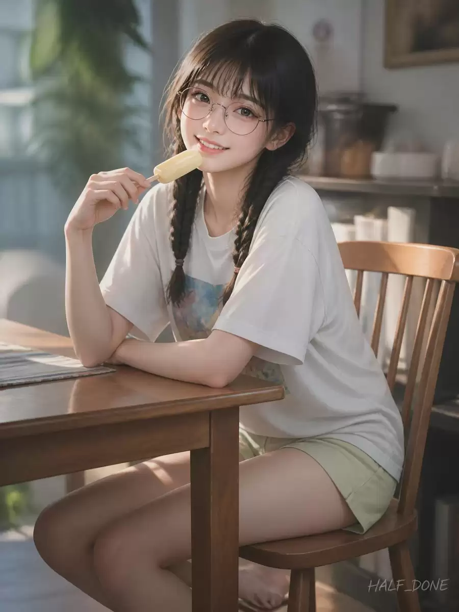 Sunlit Cafe Popsicle Portrait怎么看-事实变化和判断依据