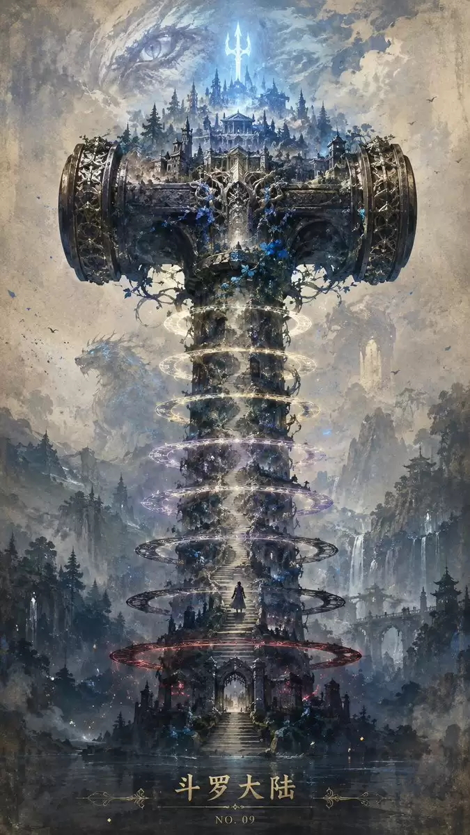 Epic Douluo Fantas提示词怎么写-画面元素和风格