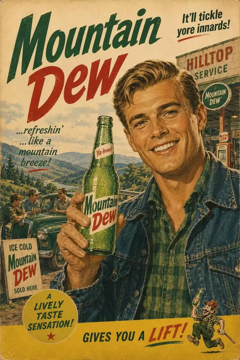 1960s American Adv怎么生成-画面元素和风格参数
