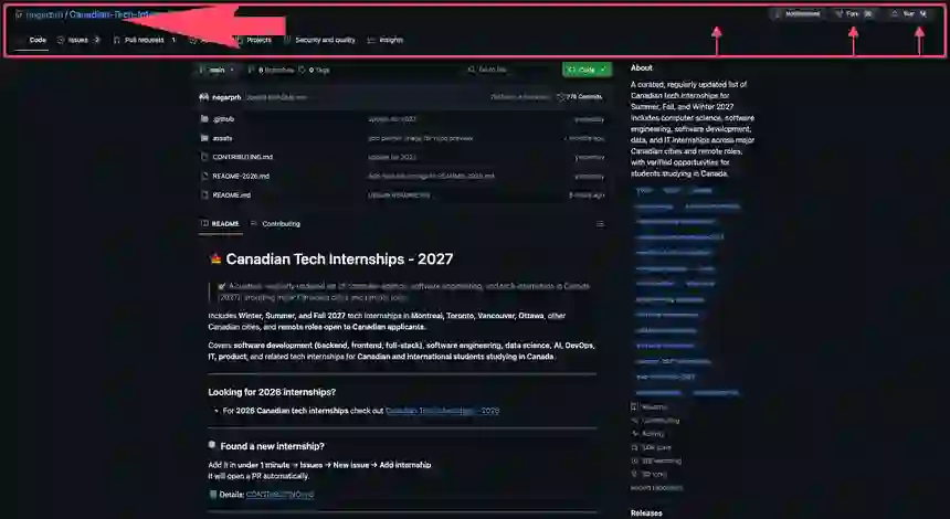 Canadian-Tech-Internships-2027：实践指南