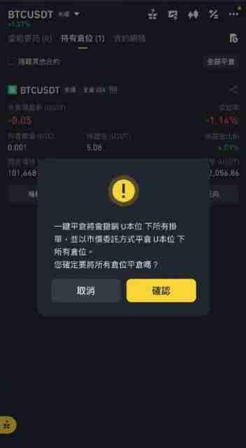 全部平仓
