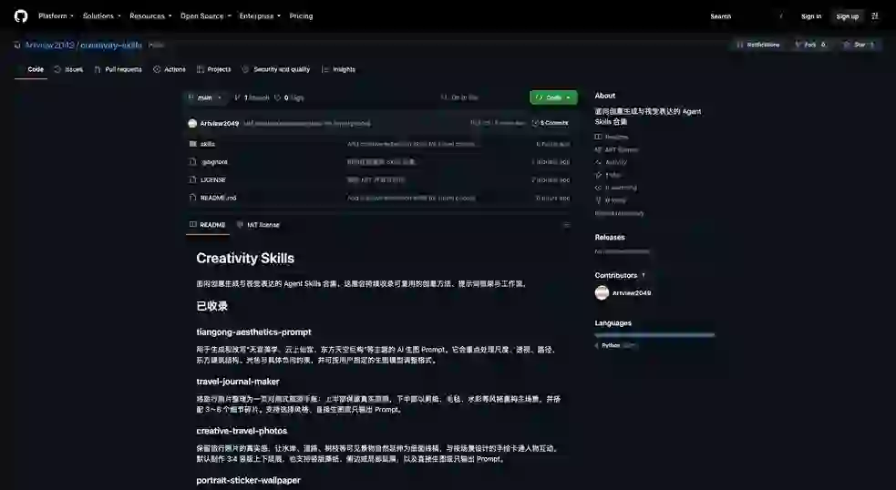 Artview2049/creativity-skills 项目截图 1