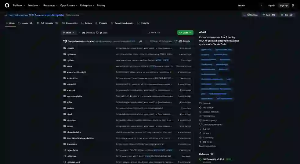 FMT-exocortex-template：AI Agent 工具实践指南