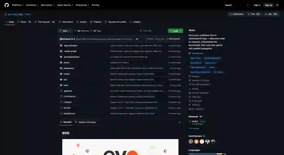 evo-hq/evo 项目截图 1