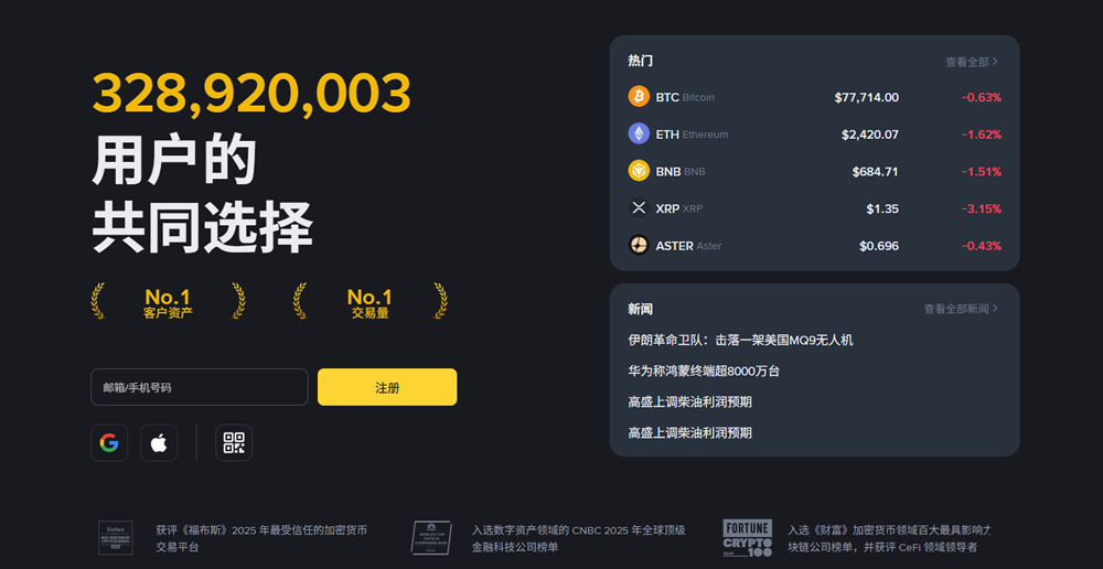 登录前核对网页地址的示例
